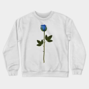 Blue Rose Crewneck Sweatshirt